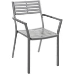 BFM Seating Daytona Stacking Patio Dining Armchair (BFM - SU2811C) - SchoolOutlet