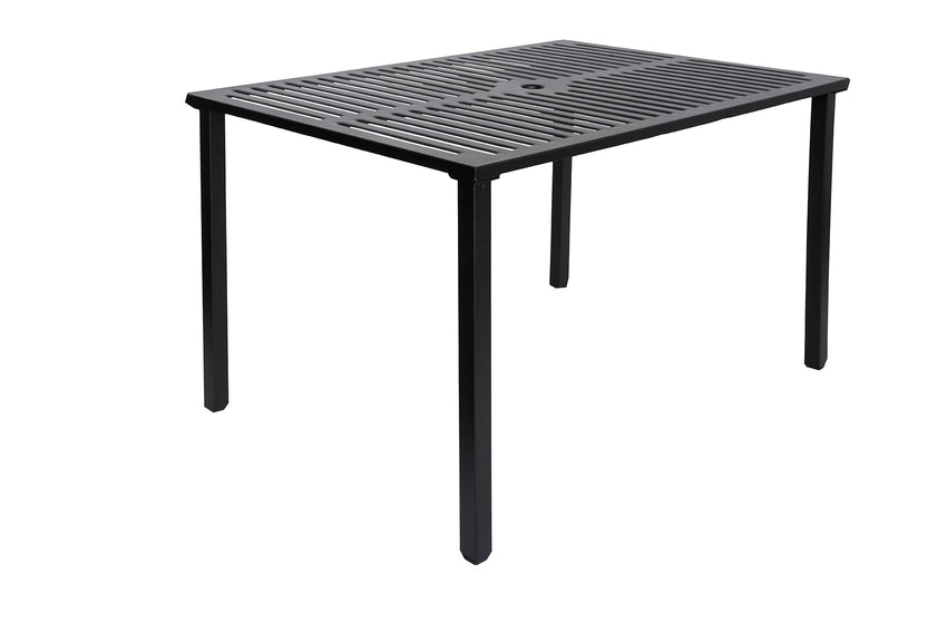BFM Seating Daytona 32x48 Dining Height Table - E - Coated - With Umbrella Hole - (BFM - SUD3248) - SchoolOutlet