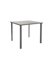 BFM Seating Daytona 36x36 Dining Height Table - E - Coated - Powder Coated Steel - With Umbrella Hole - (BFM - SUD3636) - SchoolOutlet