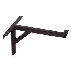 BFM Seating Cantilever Table Base - 33" Bracket - Gloss Black Finish - (BFM-TB-C33)