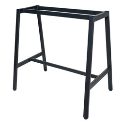 BFM Seating Atlas A-Frame 30 x 48" Bar Height Table Base - Sand Black - (BFM-TBA2-3048T)