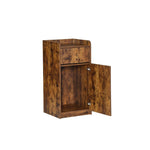 BFM Seating Relic Trash Enclosure - 35 Gallon - Melamine PVC Self - Edge - (BFM - TE4622) - SchoolOutlet
