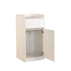 BFM Seating Relic Trash Enclosure - 35 Gallon - Melamine PVC Self-Edge - (BFM-TE4622)