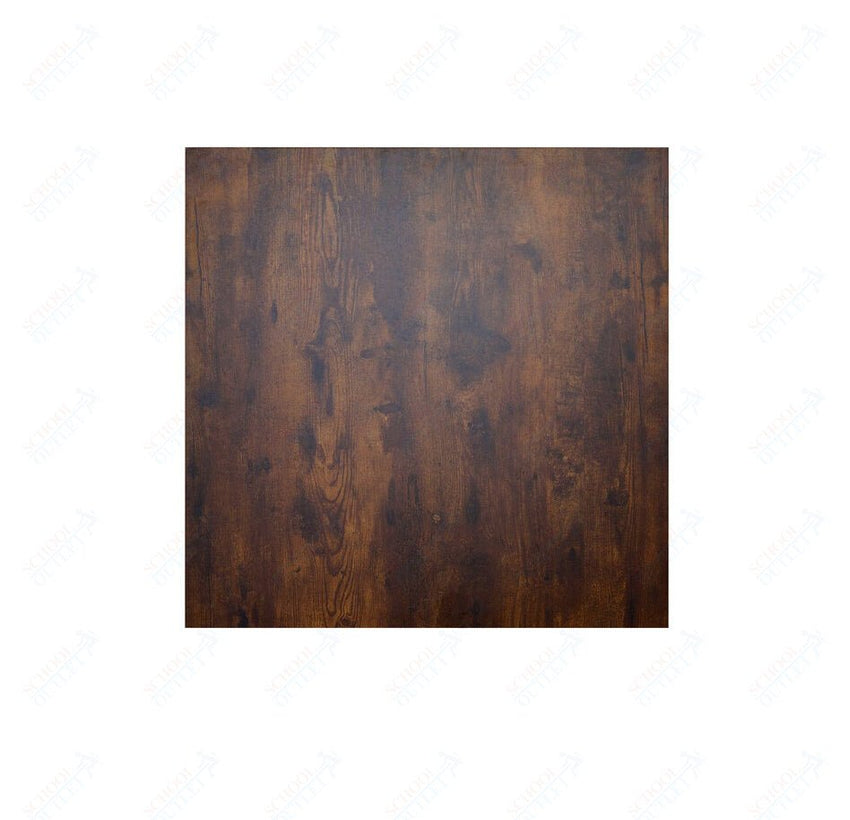 BFM Seating 1" Relic Table Top - Melamine PVC Self - Edge 36"W x 36"L (BFM - 1cc3636) - SchoolOutlet