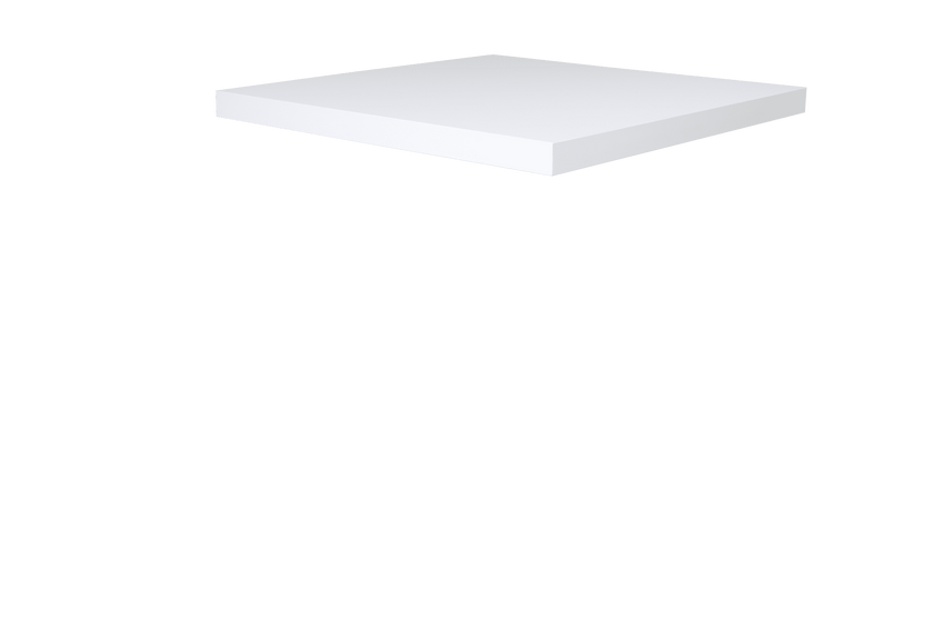 BFM Seating Midtown Table Top - 1 7/8" Melamine with Honeycomb Core - 24x24 - (BFM - 2xx2424) - SchoolOutlet