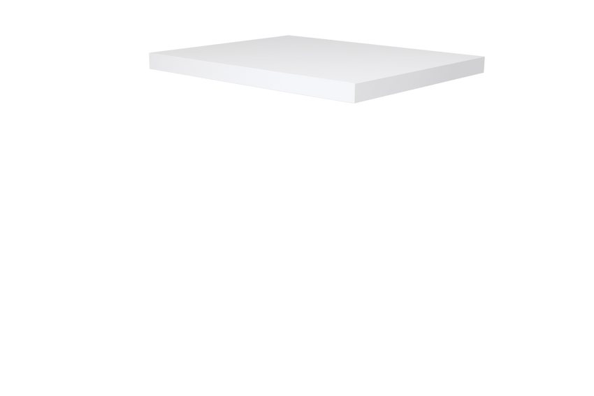 BFM Seating Midtown Table Top - 1 7/8" Melamine with Honeycomb Core - 30x48 - (BFM - MIDTOWN3048) - SchoolOutlet
