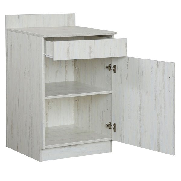 BFM Seating Relic Server Station - Single Door - Melamine PVC Self - Edge - (BFM - WS4024) - SchoolOutlet