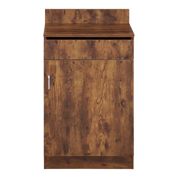 BFM Seating Relic Server Station - Single Door - Melamine PVC Self - Edge - (BFM - WS4024) - SchoolOutlet