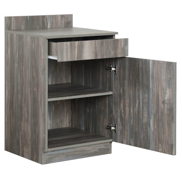 BFM Seating Relic Server Station - Single Door - Melamine PVC Self - Edge - (BFM - WS4024) - SchoolOutlet