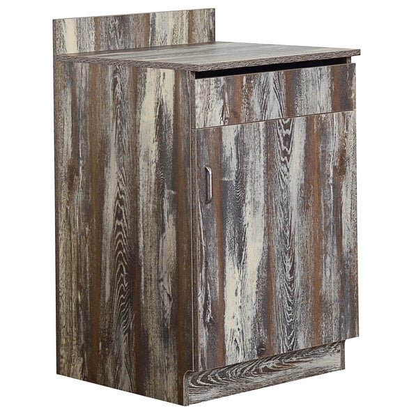 BFM Seating Relic Server Station - Single Door - Melamine PVC Self - Edge - (BFM - WS4024) - SchoolOutlet