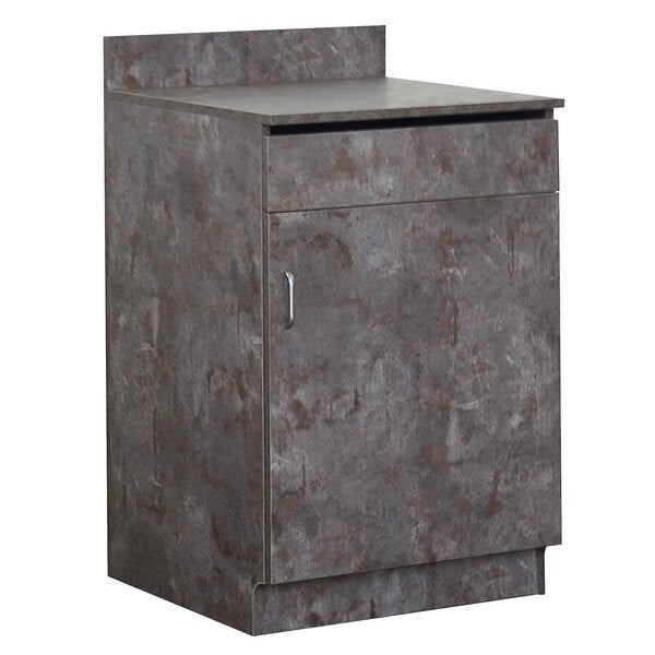 BFM Seating Relic Server Station - Single Door - Melamine PVC Self - Edge - (BFM - WS4024) - SchoolOutlet
