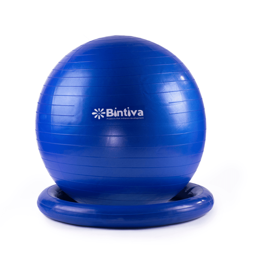 Bintiva Swiss Stability Ball With Standing Base - SchoolOutlet