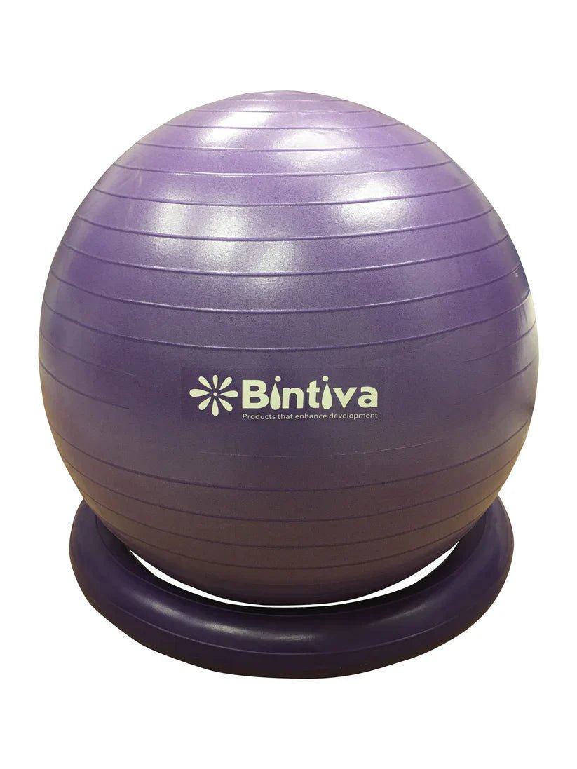 Bintiva Swiss Stability Ball With Standing Base - SchoolOutlet
