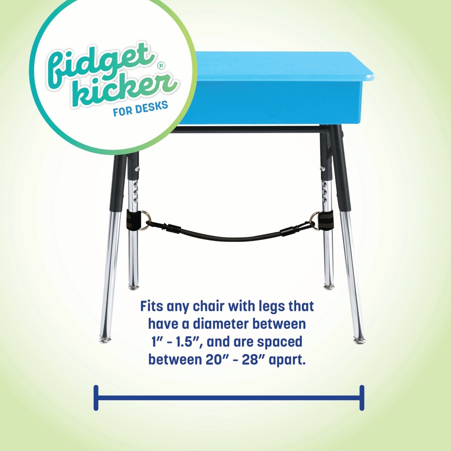 Bintiva Fidget Kicker - Foot Fidget for School Desks or Chairs - SchoolOutlet