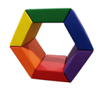 Bintiva Soft Play Hexagon (BN - HEXSFT - SC) - SchoolOutlet