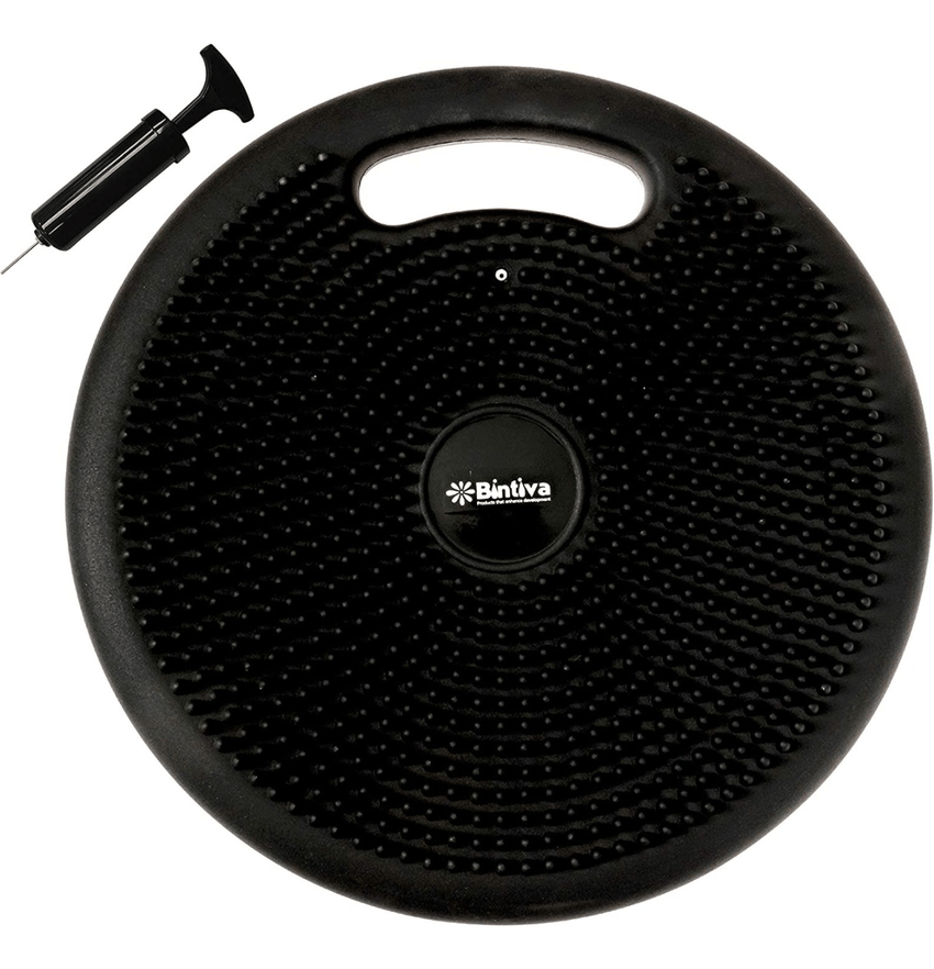 Bintiva Antimicrobial Active Wiggle Cushion 13 in Diameter with Handle - SchoolOutlet