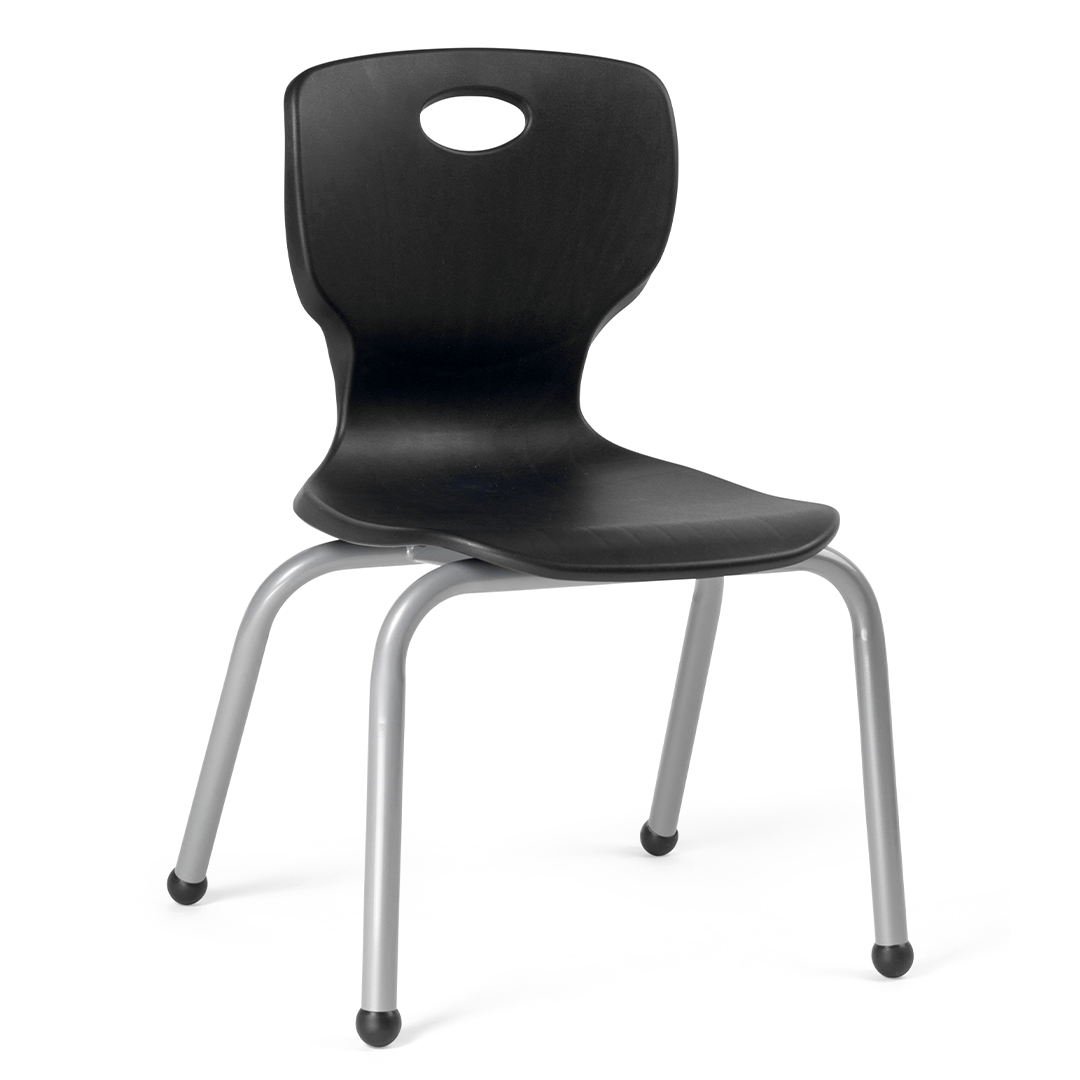 Bintiva NAAR Chair Series - Stacking School Chair 18" Height with Self Level Glides - SchoolOutlet