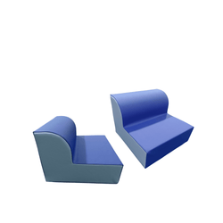 Bintiva Children's Sofa Set of 2 (BN-SOFASETx2-PRM-BT)