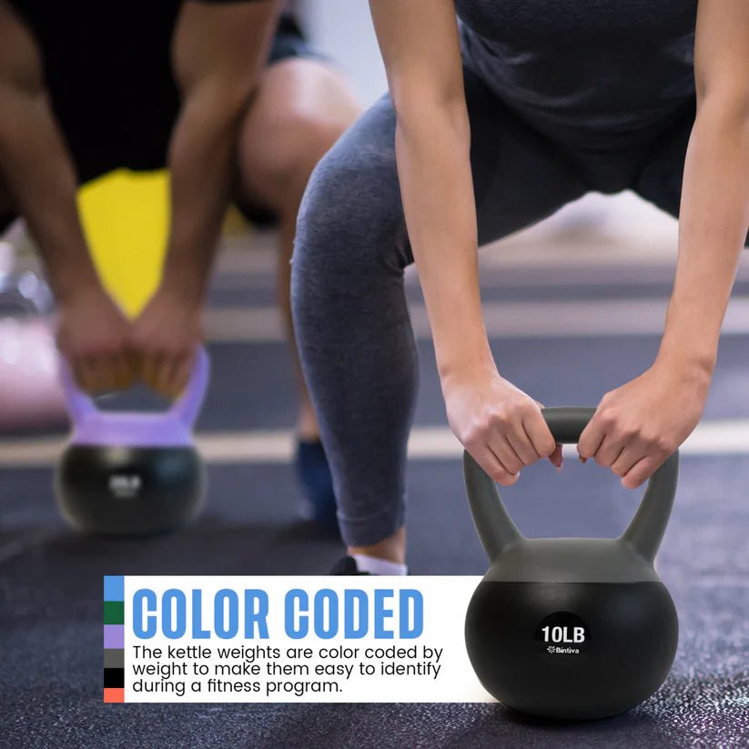 Bintiva Sea and Iron Sand Filled Soft Kettlebell - SchoolOutlet