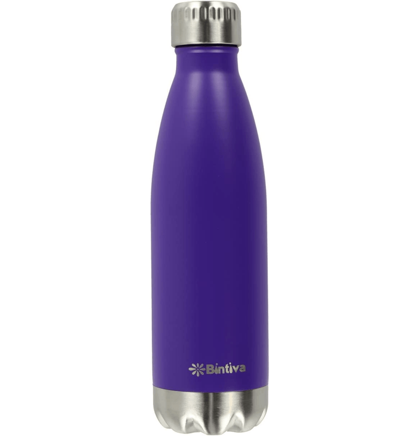 Bintiva Double Walled Vacuum Insulated Stainless Steel Water Bottle - SchoolOutlet