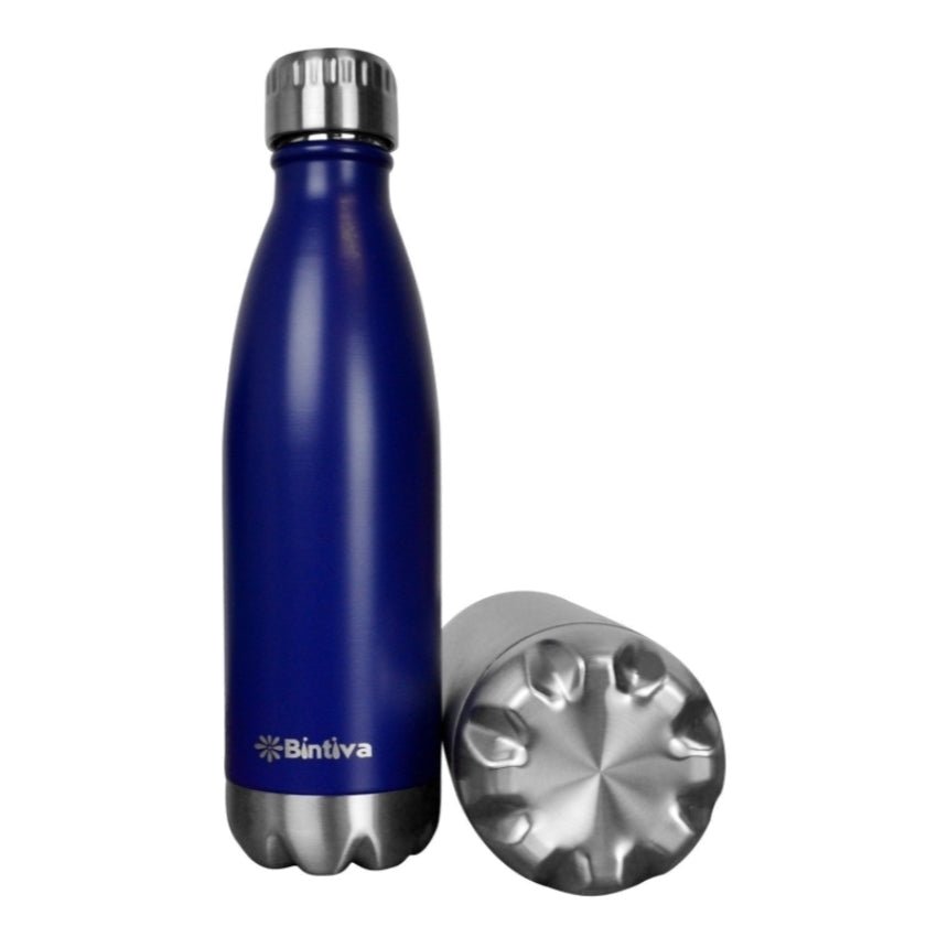 Bintiva Double Walled Vacuum Insulated Stainless Steel Water Bottle - SchoolOutlet