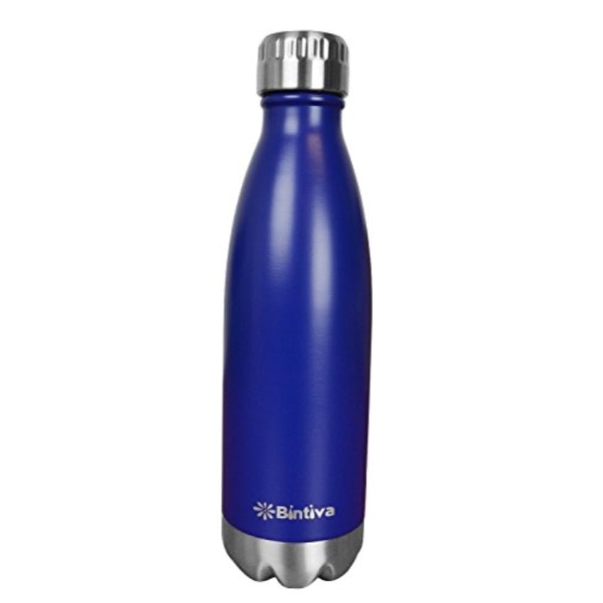 Bintiva Double Walled Vacuum Insulated Stainless Steel Water Bottle - SchoolOutlet
