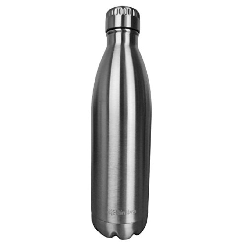 Bintiva Double Walled Vacuum Insulated Stainless Steel Water Bottle - SchoolOutlet