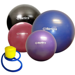 Bintiva Anti-burst Fitness Exercise Stability Yoga Ball / Swiss Gym Birthing Ball