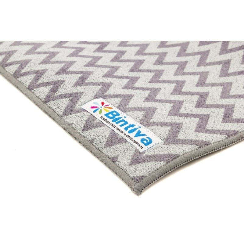 Bintiva Chevron Style Yoga Towel Hybrid Mat - SchoolOutlet