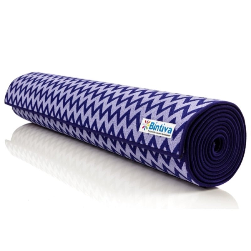 Bintiva Chevron Style Yoga Towel Hybrid Mat - SchoolOutlet