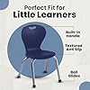 Bintiva ZUUL Stackable Chair Series - School Chair 12" Height with Ball Glides - SchoolOutlet