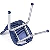 Bintiva ZUUL Stackable Chair Series - School Chair 12" Height with Ball Glides - SchoolOutlet