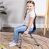 Bintiva ZUUL Stackable Chair Series - School Chair 12" Height with Ball Glides - SchoolOutlet