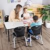 Bintiva ZUUL Stackable Chair Series - School Chair 12" Height with Ball Glides - SchoolOutlet