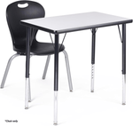 Bintiva ZUUL Stackable Chair Series - School Chair 18