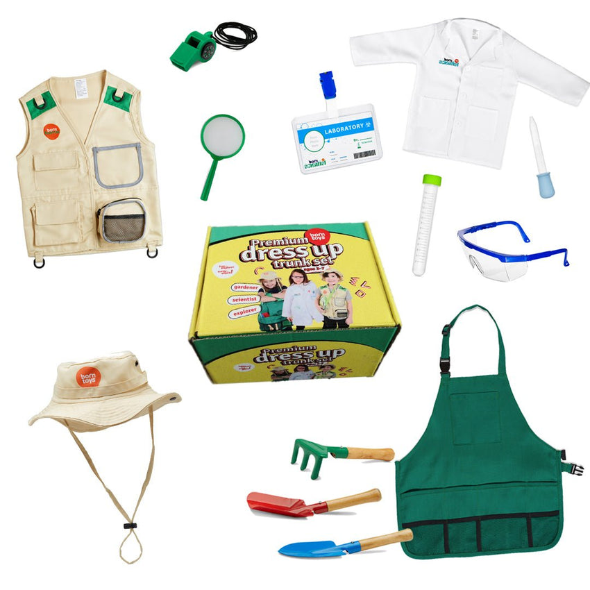 Bintiva Dress Up Trunk 3 in 1 Costume Set for Kids Age 3 and Above: Sc – SchoolOutlet Bintiva Dress Up Trunk 3 in 1 Costume Set for Kids Age 3 and Above: Sc – SchoolOutlet