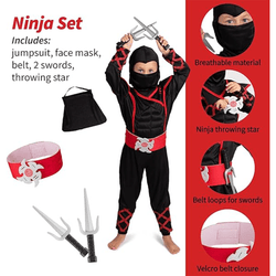 Bintiva Ninja Costume Set