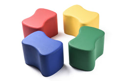 Bintiva Set of 4 butterfly shaped soft seats