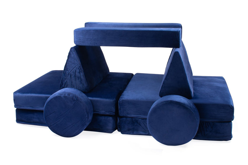 Bintiva Modular Children’s Sofa Set (SC - MODSOFA - BLU - BT) - SchoolOutlet