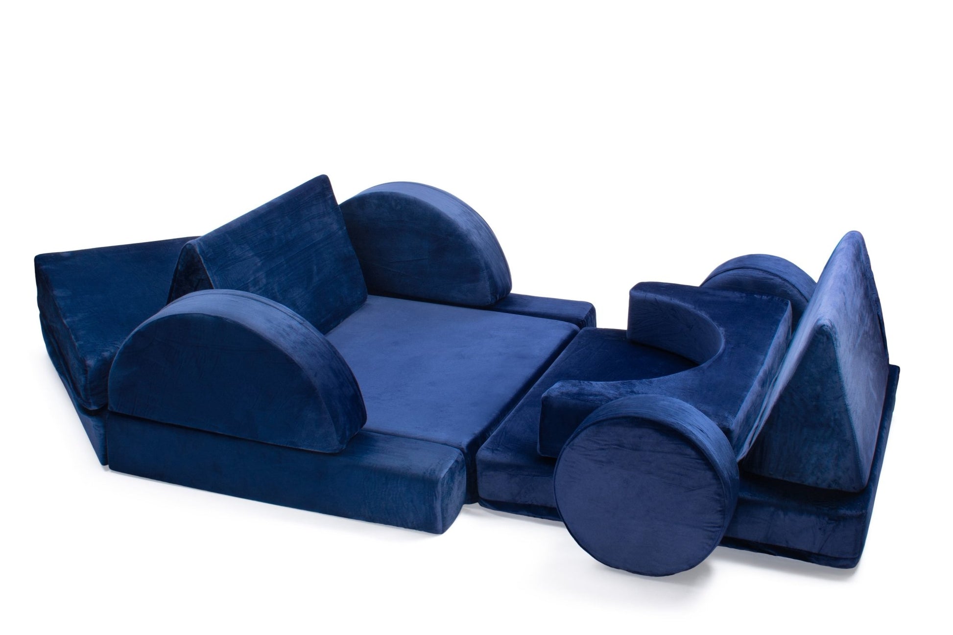 Bintiva Modular Children’s Sofa Set (SC - MODSOFA - BLU - BT) - SchoolOutlet