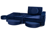 Bintiva Modular Children’s Sofa Set (SC - MODSOFA - BLU - BT) - SchoolOutlet