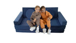 Bintiva Modular Children’s Sofa Set (SC - MODSOFA - BLU - BT) - SchoolOutlet
