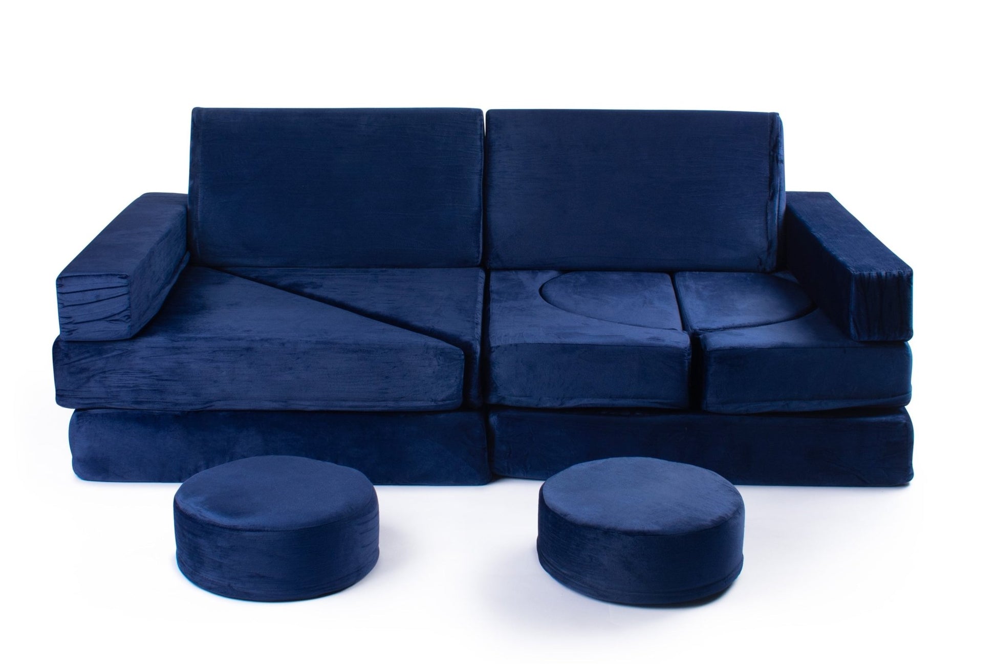 Bintiva Modular Children’s Sofa Set (SC - MODSOFA - BLU - BT) - SchoolOutlet