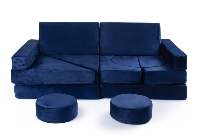Bintiva Modular Children’s Sofa Set (SC - MODSOFA - BLU - BT) - SchoolOutlet