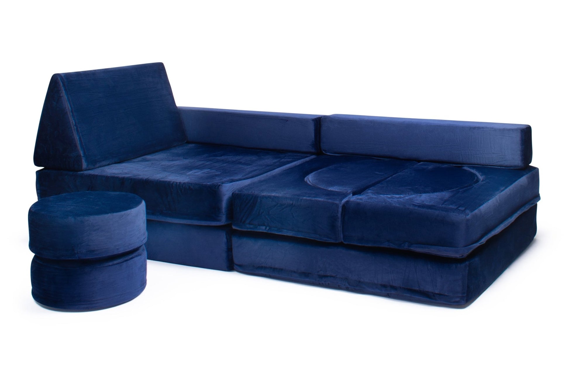Bintiva Modular Children’s Sofa Set (SC - MODSOFA - BLU - BT) - SchoolOutlet