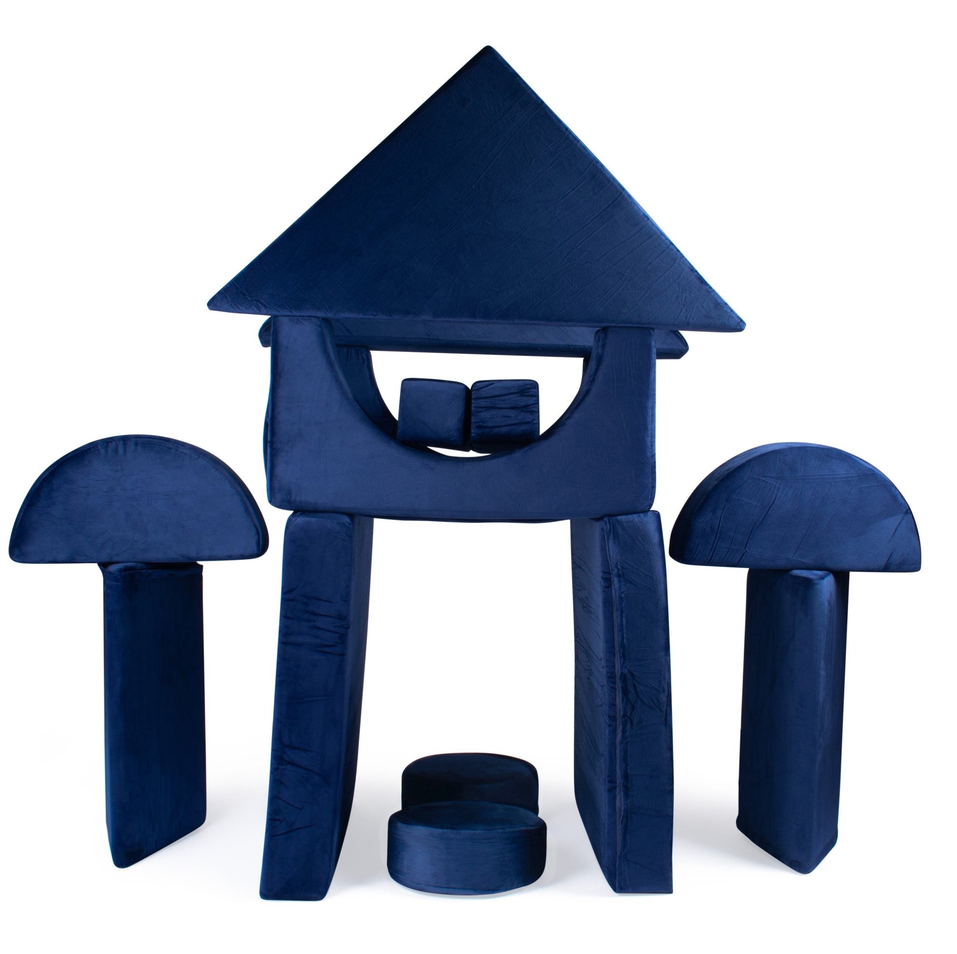 Bintiva Modular Children’s Sofa Set (SC - MODSOFA - BLU - BT) - SchoolOutlet