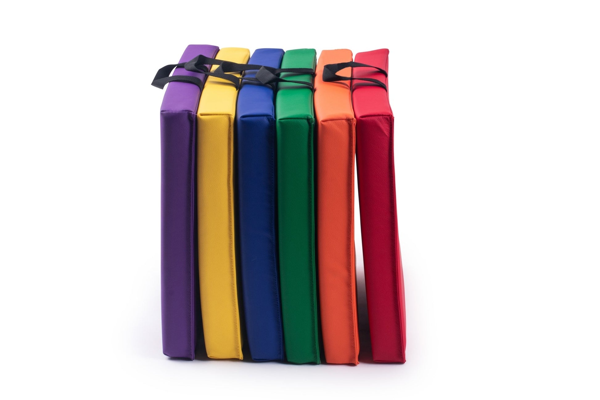 Bintiva Set of 6 Square Vinyl Floor Cushions - SchoolOutlet