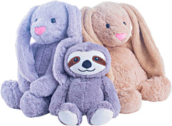 Bintiva Weighted Plush Animals for Children - for Anxiety Focus or Sensory Input