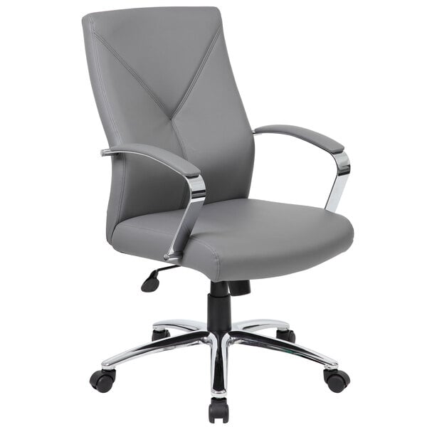 Boss LeatherPlus Executive Chair (B10101) - SchoolOutlet