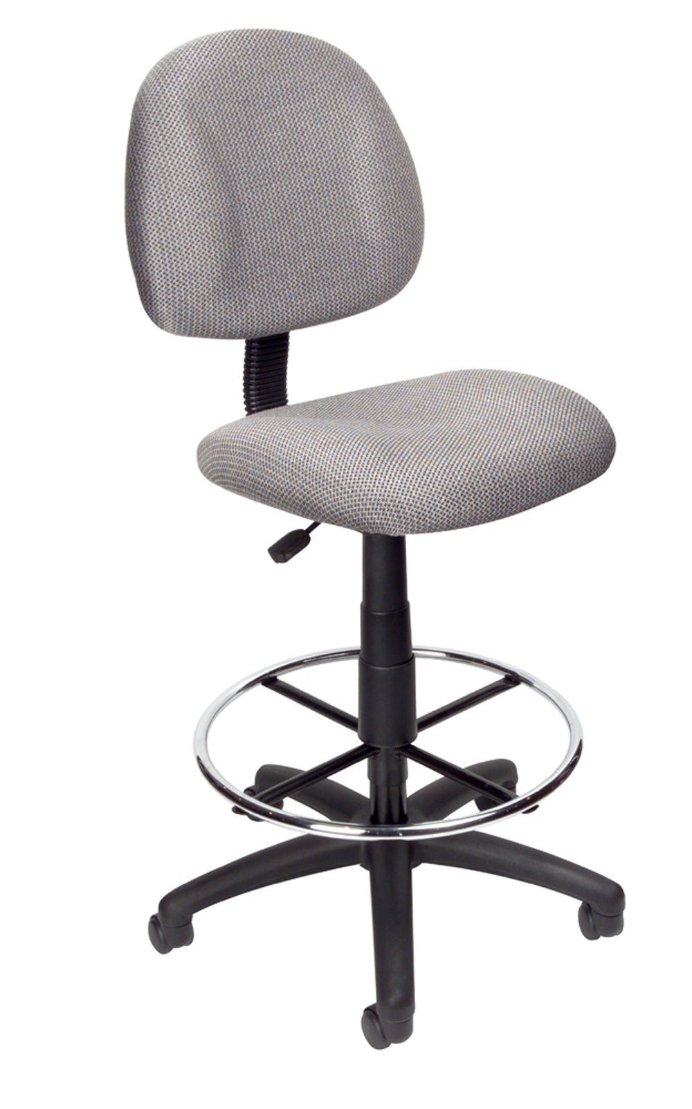 Boss Armless Drafting Stool with Footring (B1615) - SchoolOutlet
